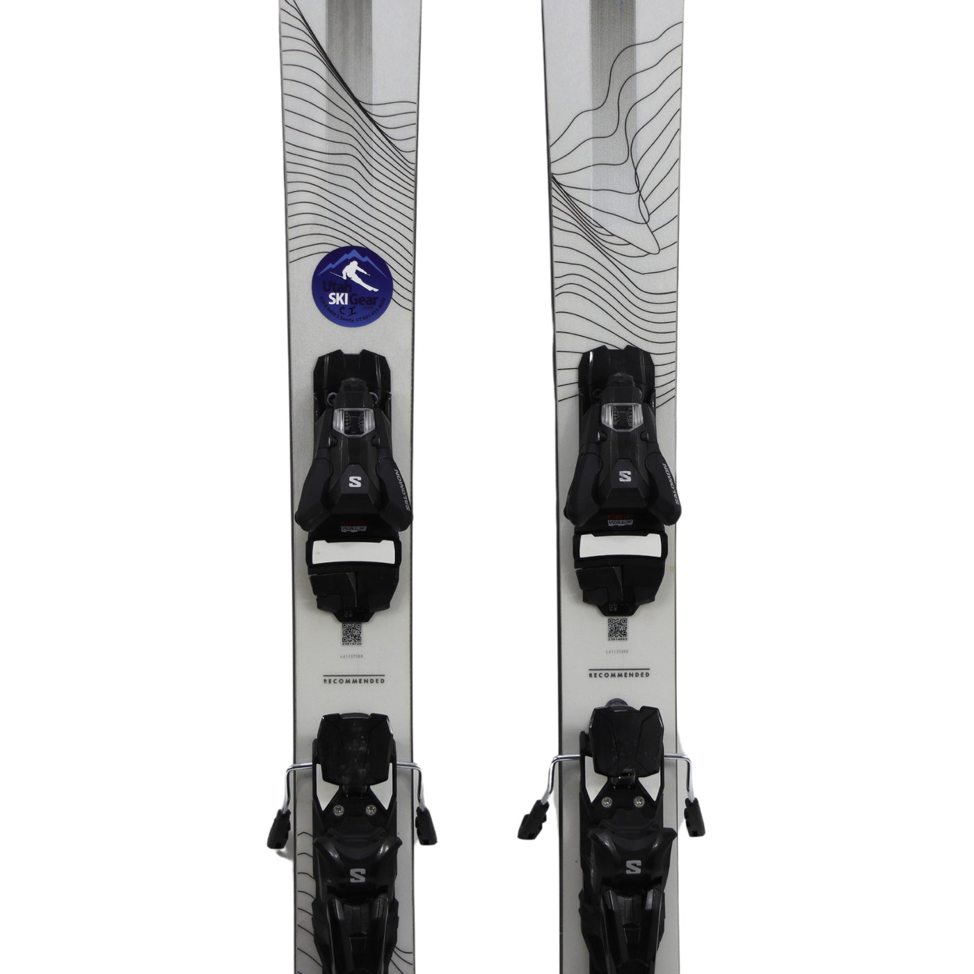 Salomon Stance 94 161cm + Strive 13 Demo Bindings 2023- Used Skis Salomon   