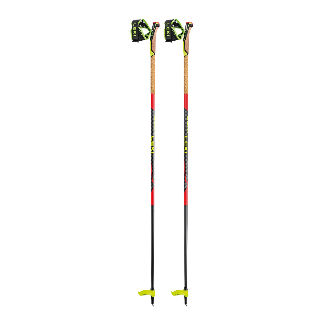 Leki MEZZA RACE 120cm 2025 - Open Box Return SKI POLES Leki 120cm