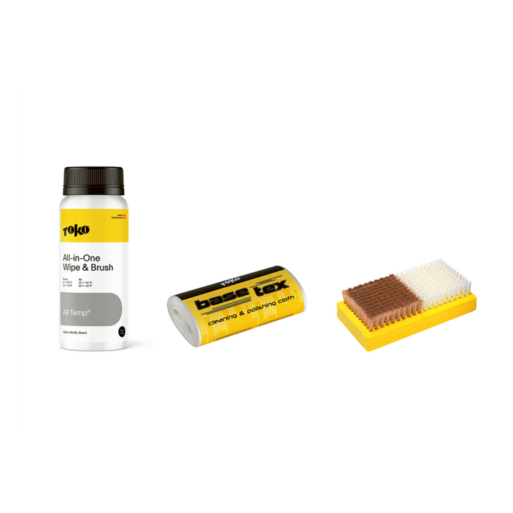 Toko All-In-One Wipe & Brush Kit WAXING TOOLS Toko