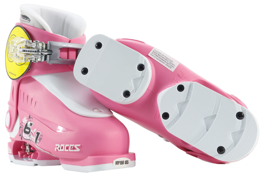 Roces IDEA Up Adjustable Youth Ski Boots | Size 16.0-18.5 (Open Box Return) SKI BOOTS Roces