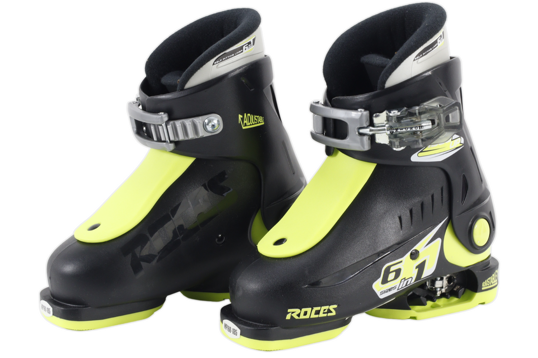 Roces IDEA Up Adjustable Youth Ski Boots | Size 16.0-18.5 (Open Box Return) SKI BOOTS Roces