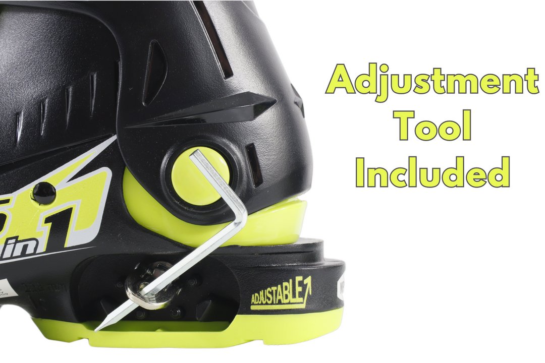 Roces IDEA Up Adjustable Youth Ski Boots | Size 16.0-18.5 (Open Box Return) SKI BOOTS Roces