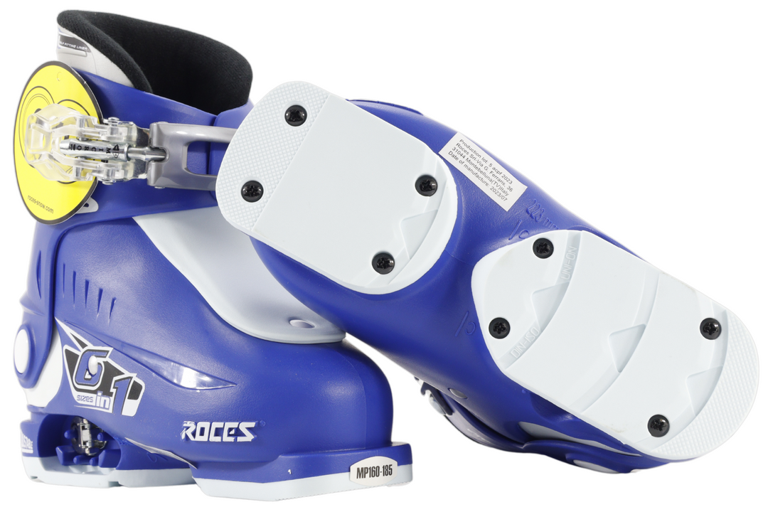 Roces IDEA Up Adjustable Youth Ski Boots | Size 16.0-18.5 (Open Box Return) SKI BOOTS Roces