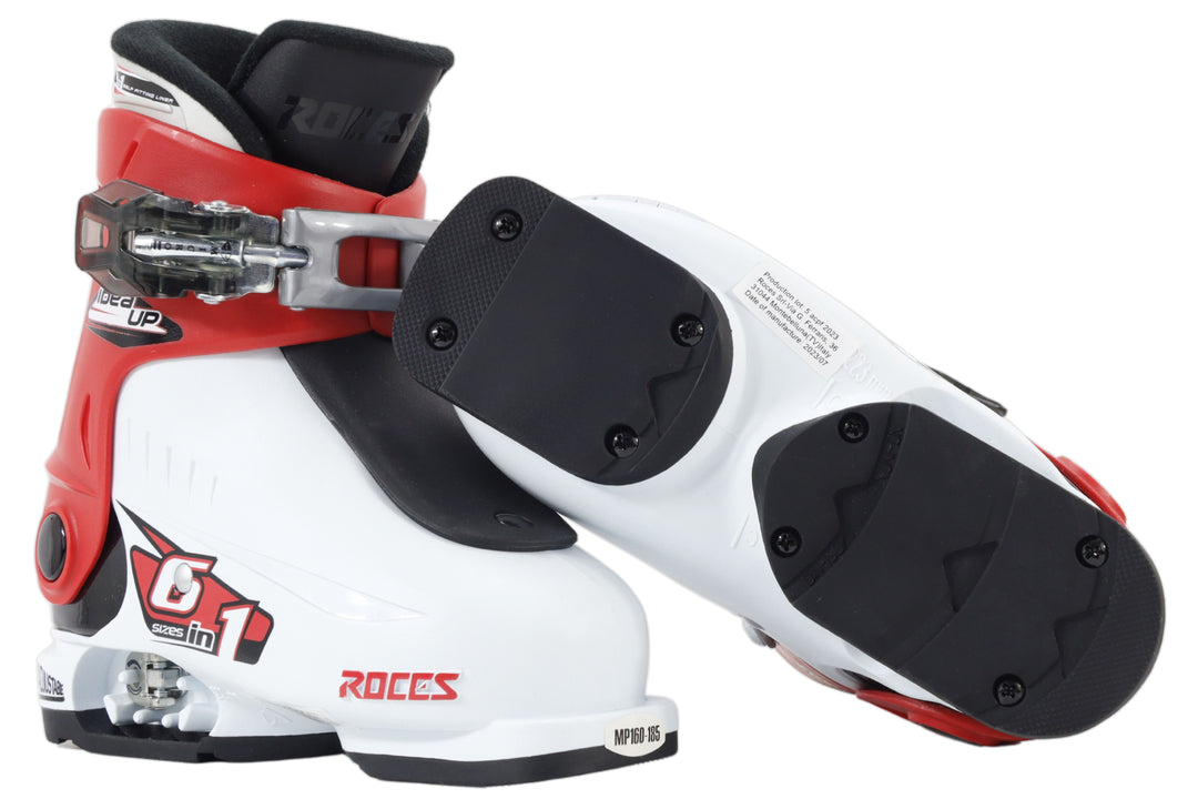 Roces IDEA Up Adjustable Youth Ski Boots | Size 16.0-18.5 (Open Box Return) SKI BOOTS Roces