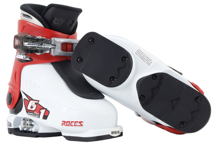 Roces IDEA Up Adjustable Youth Ski Boots | Size 16.0-18.5 (Open Box Return) SKI BOOTS Roces