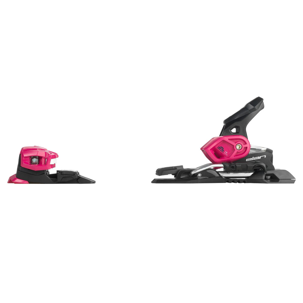Elan Attack 14 MN Pink Alpine Ski Bindings - 2025 SKI BINDINGS Elan