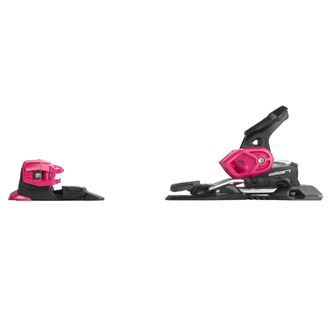 Elan Attack 14 MN Pink Alpine Ski Bindings - 2025 SKI BINDINGS Elan