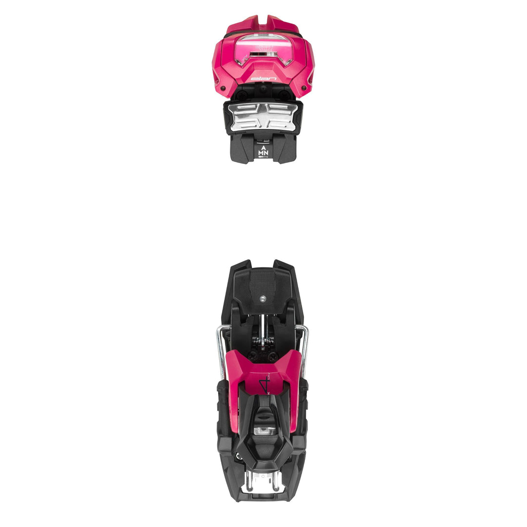 Elan Attack 14 MN Pink Alpine Ski Bindings - 2025 SKI BINDINGS Elan