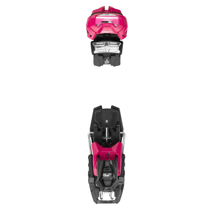 Elan Attack 14 MN Pink Alpine Ski Bindings - 2025 SKI BINDINGS Elan