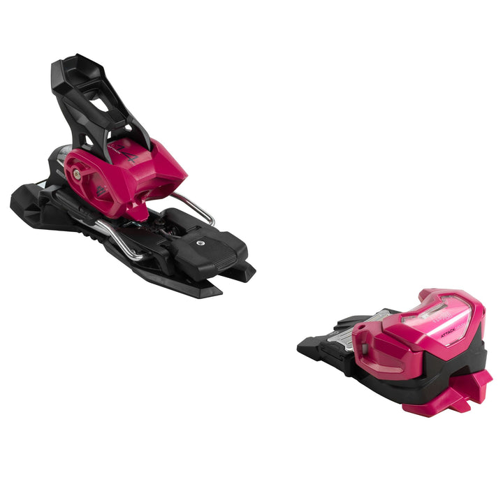 Elan Attack 14 MN Pink Alpine Ski Bindings - 2025 SKI BINDINGS Elan Pink 85mm
