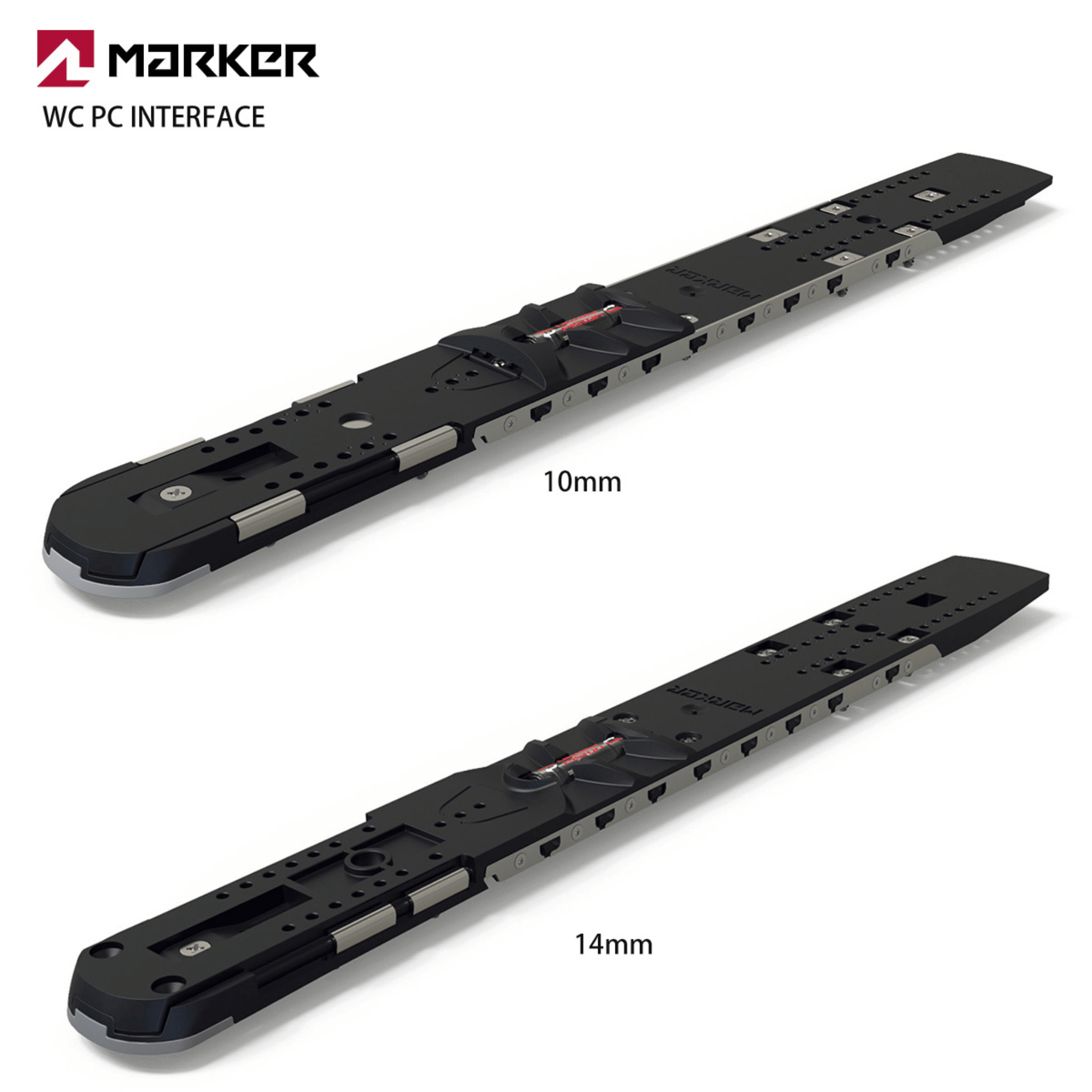 Marker PC Interface Ski Race Plate | World Cup Binding Plate Marker PC Interface Ski Race Plate | World Cup Binding Plate