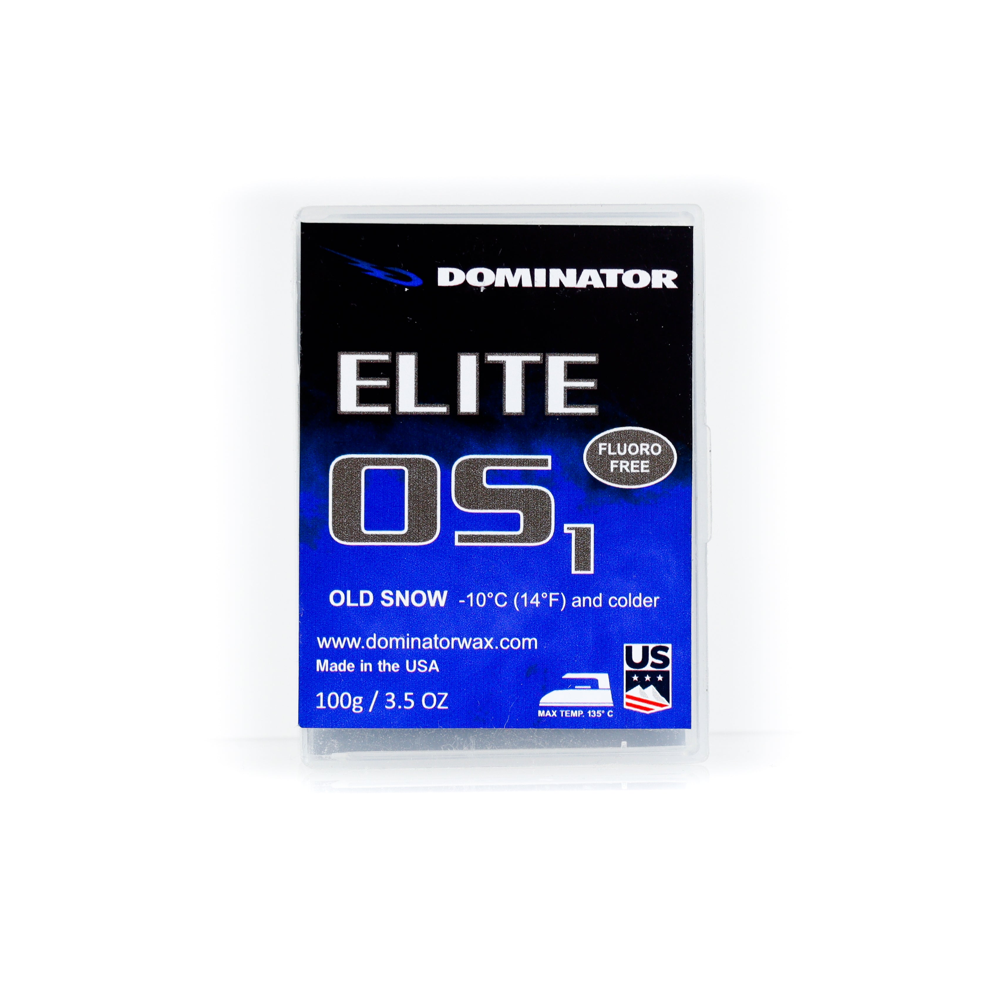 【DOMINATOR 】ELITE OS1.2 OLD  100g Dominator Elite OS1 Cold Old Snow Wax - 100g – Utah Ski Gear