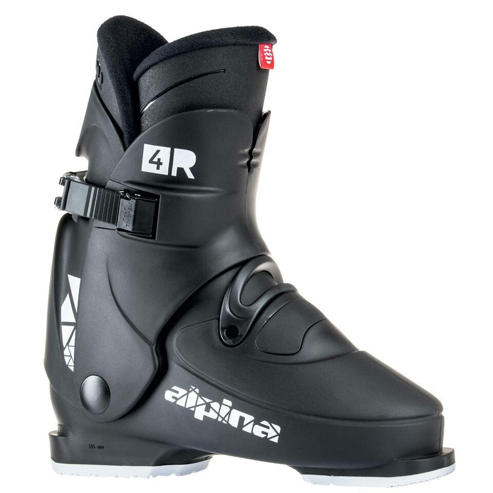 Alpina R4.0 Black Rear Entry Ski Boots - 2025 - OPEN BOX RETURN SKI BOOTS Alpina 22.5