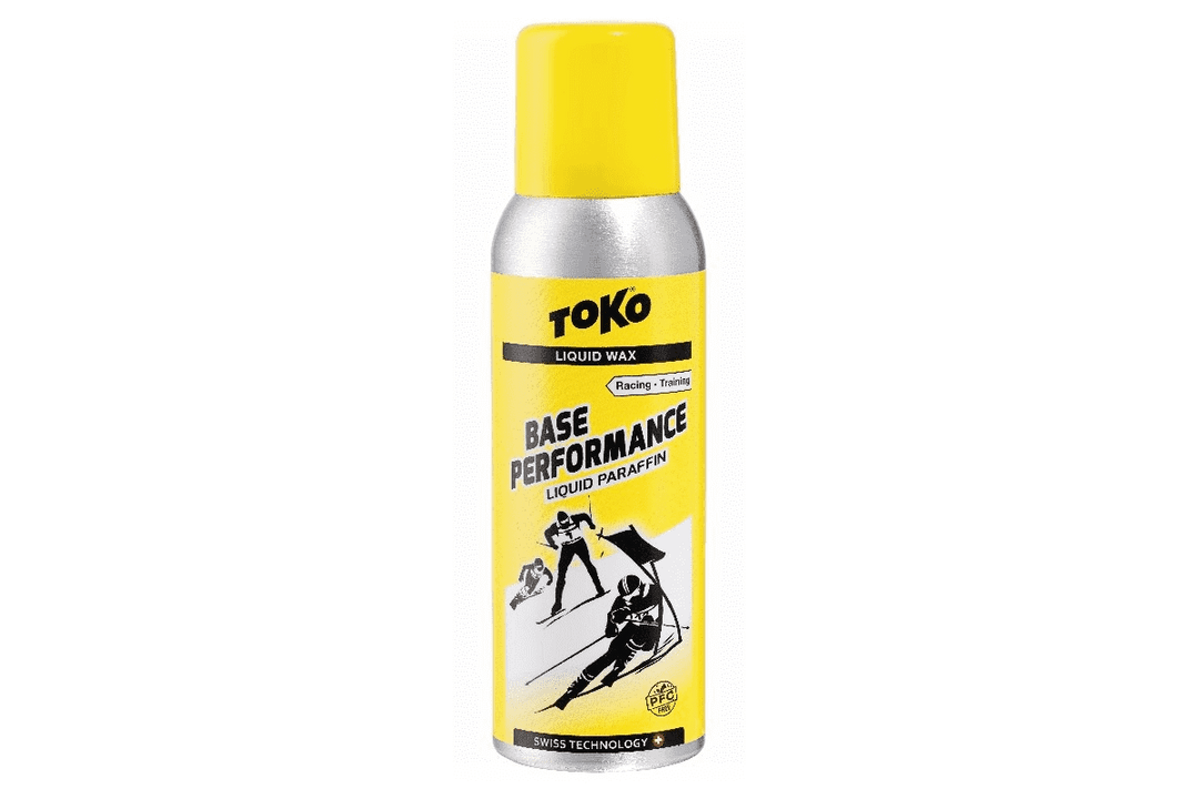 Toko Base Performance Liquid Paraffin Yellow 100ml | UPS Ground Only SKI & SNOWBOARD WAX Toko