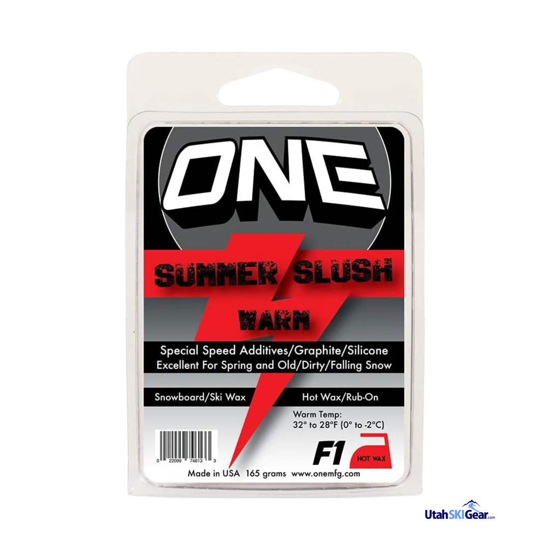 One MFG F-1 Summer Slush Hot Wax - 165g - WFS SKI & SNOWBOARD WAX OneBall