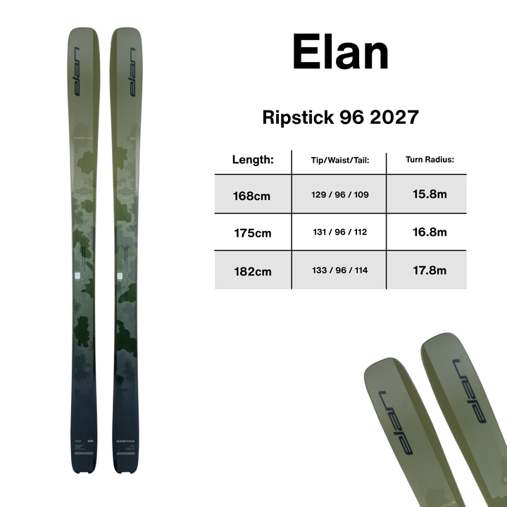 Elan Ripstick 96 2027 SKIS Elan