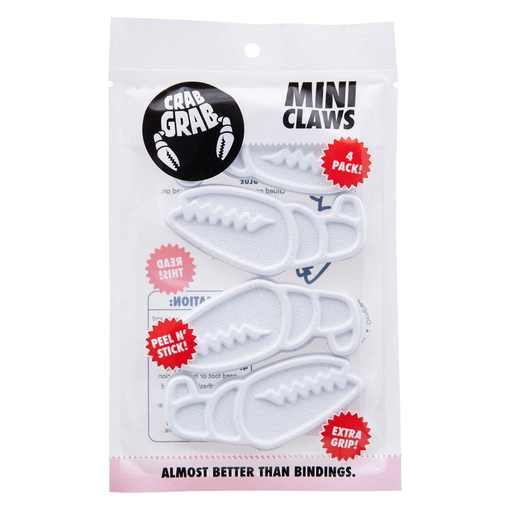 Crab Grab Mini Claws Stomp Pad STOMP PADS Crab Grab White