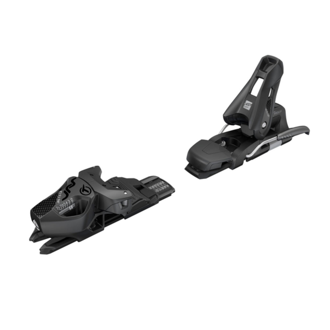 Tyrolia Jrs 7.5 GW CA - 2025 SKI BINDINGS Tyrolia 90mm [H] SOLID BLK / WHITE 