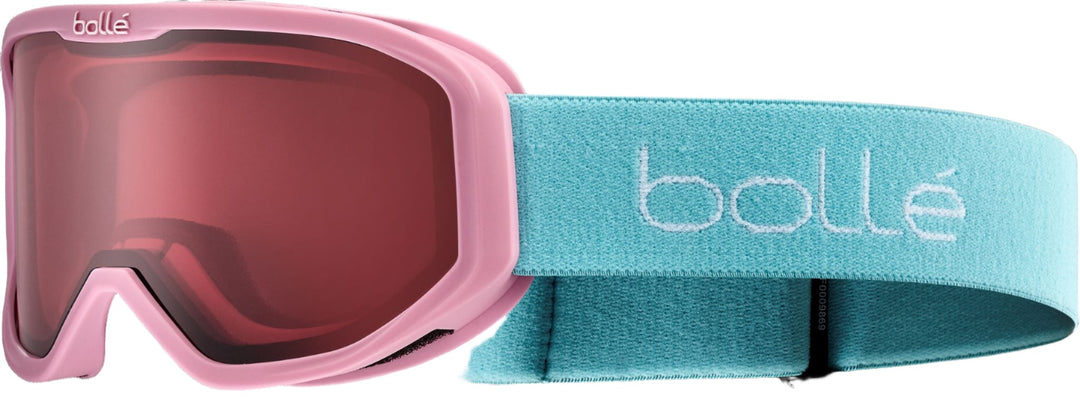 ski goggles childrens Bolle Inuk Pink & Blue Matte Vermilion Cat 2 Goggles