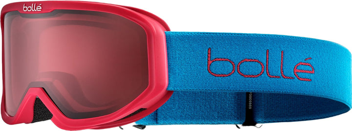 Bollé Inuk Kid's Ski Goggles GOGGLES Bolle Red & Blue Matte - Vermillon Cat 2  