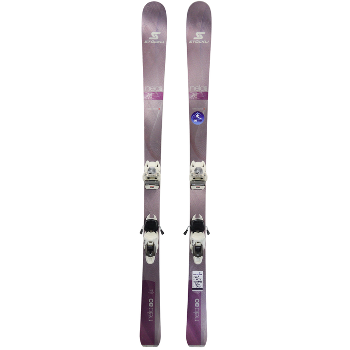 165cm Stockli Nela 80 (2023) + Marker Squire - USED USED SKIS Stockli