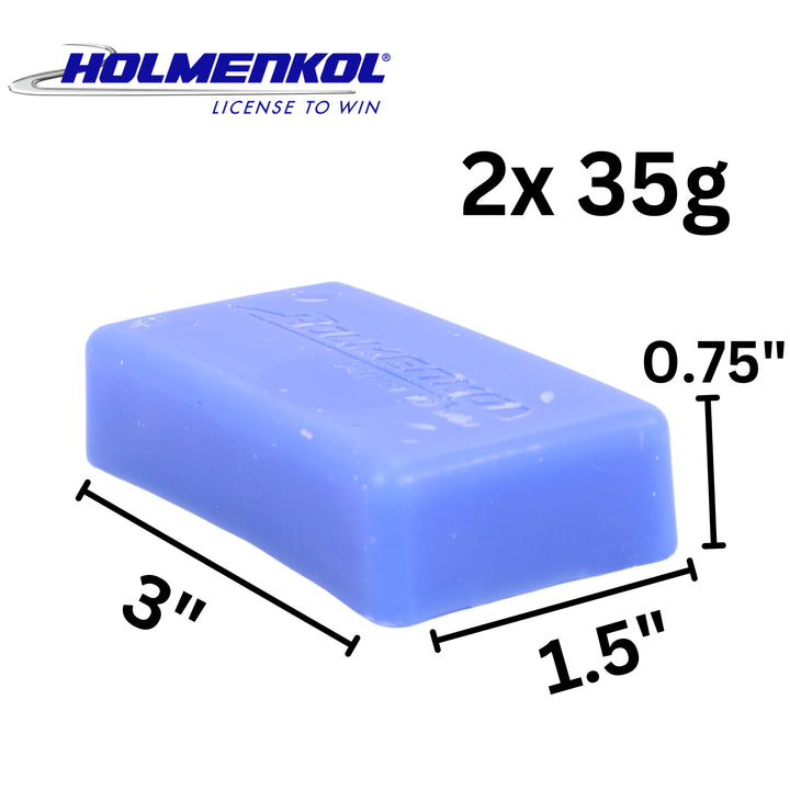 Holmenkol Ultra Mix Blue Ski Wax - 70g - H24124 SKI & SNOWBOARD WAX Holmenkol