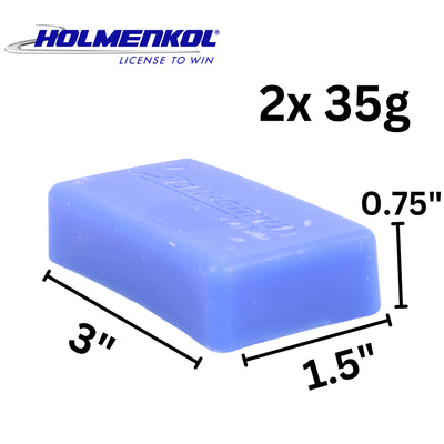 Holmenkol Ultra Mix Blue Ski Wax - 70g - H24124 SKI & SNOWBOARD WAX Holmenkol