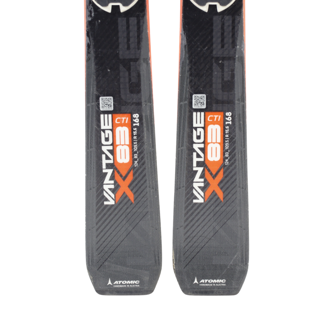 Atomic Vantage X 83 CTI 2018 Skis + Warden MNC 13.0 Demo Bindings - USED SKIS Atomic