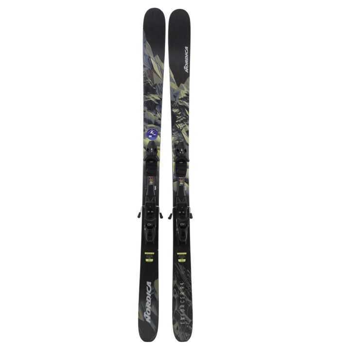 Nordica Enforcer 94 185cm+ Tyrolia SP10 Demo Bindings- USED SKIS Nordica 185cm