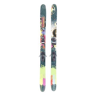Wubanger Original Skis 186cm + Tyrolia Peak 15 Bindings - USED Skis Wubanger   