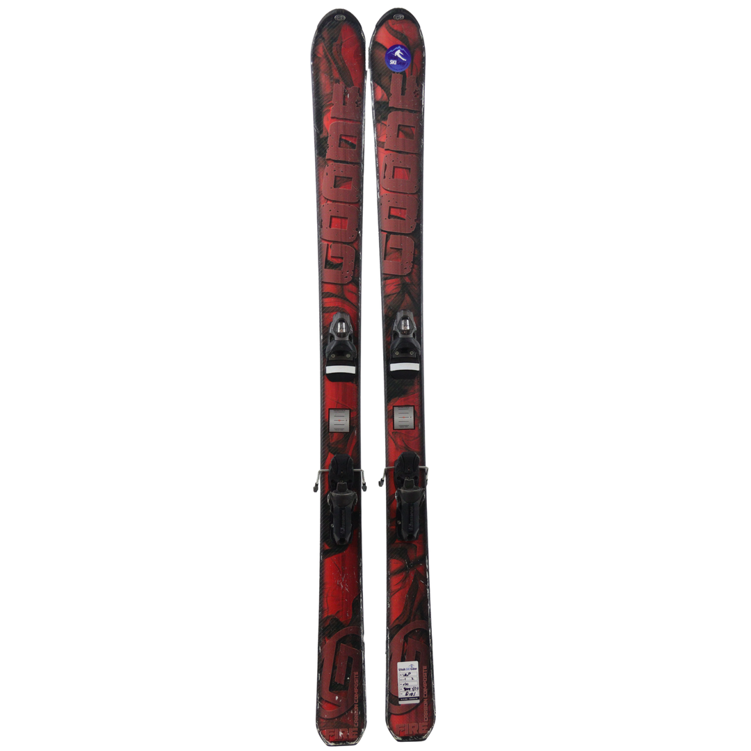 GOODE Fire with Rossignol 12u Bindings – 169cm SKIS Utah Ski Gear