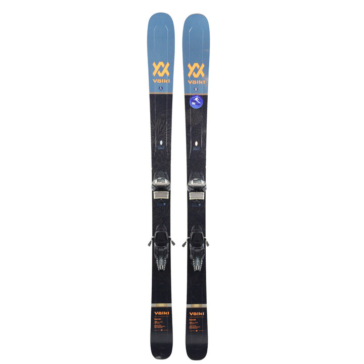 Volkl Secret 92 All-Mountain Skis 2018/19 163cm + Marker Bindings | USED USED SKIS Volkl 163cm