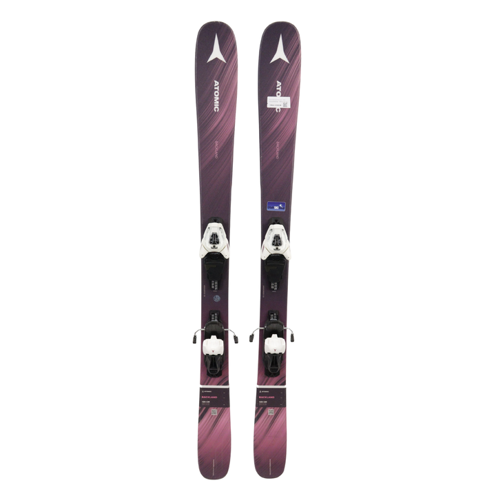 Atomic BackLand Girl Skis 2023 - 130cm w/L6 GW Bindings - USED USED SKIS Utah Ski Gear