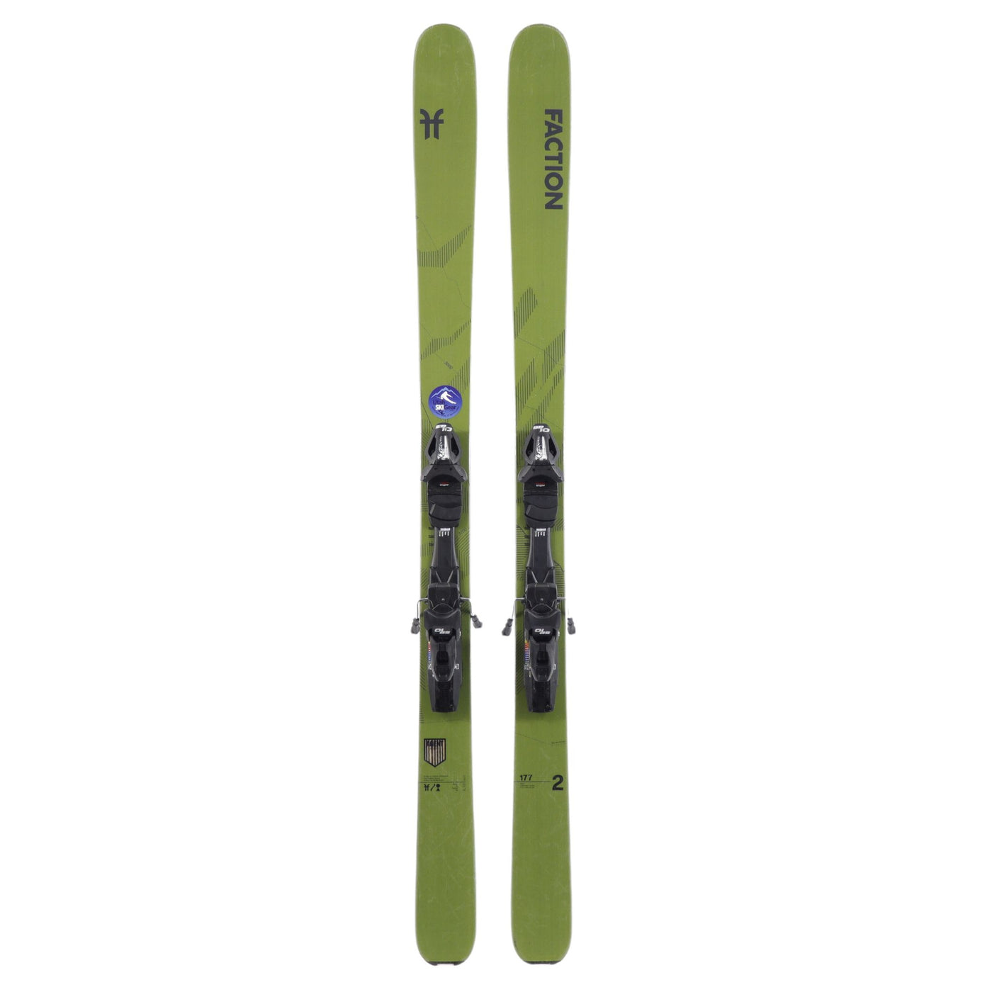 Faction Agent 2 177cm +  Demo Bindings 2023 - USED SKIS Faction 177cm  