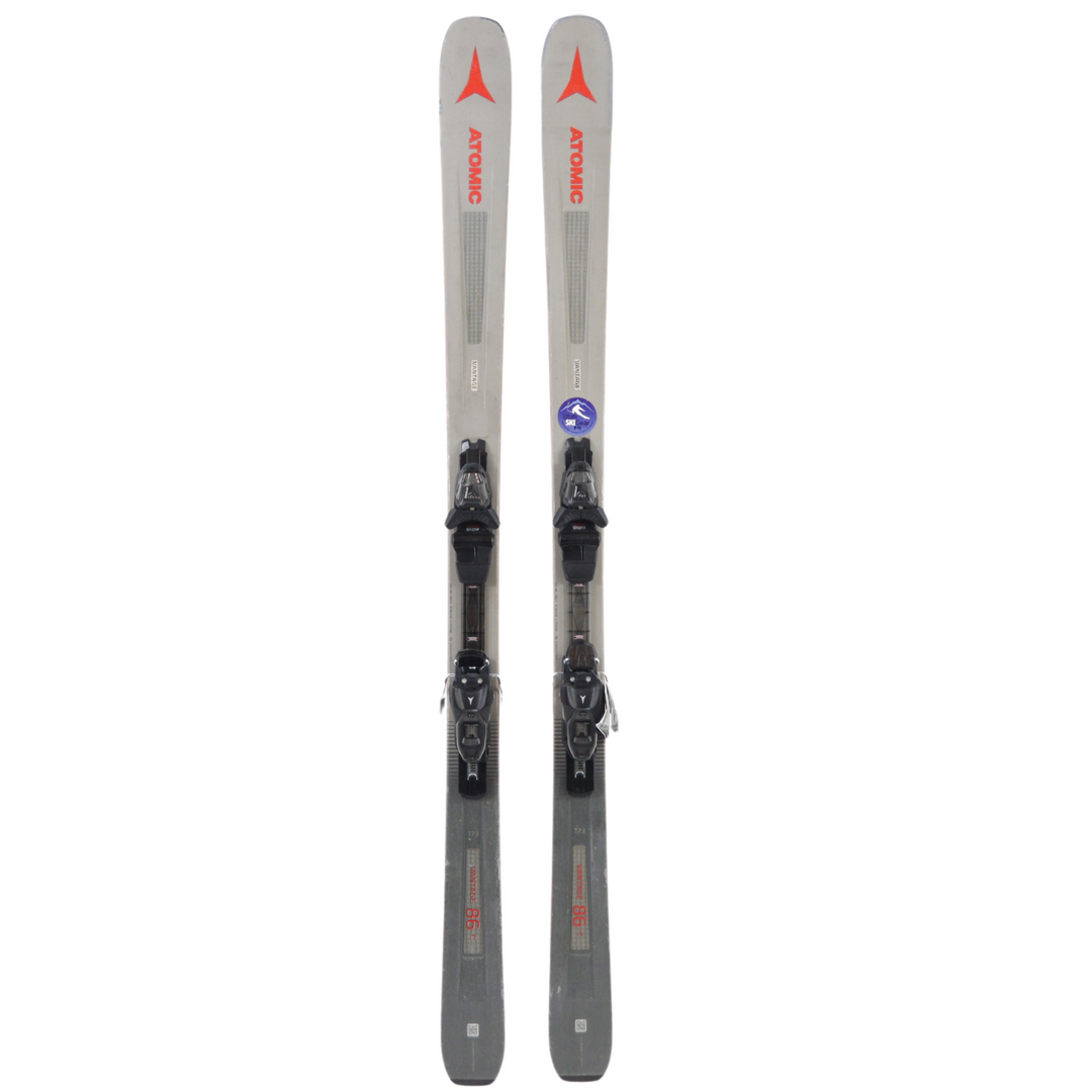 Atomic Vantage 86c 173cm USED + Atomic 10 Demo Bindings- NEW SKIS Atomic