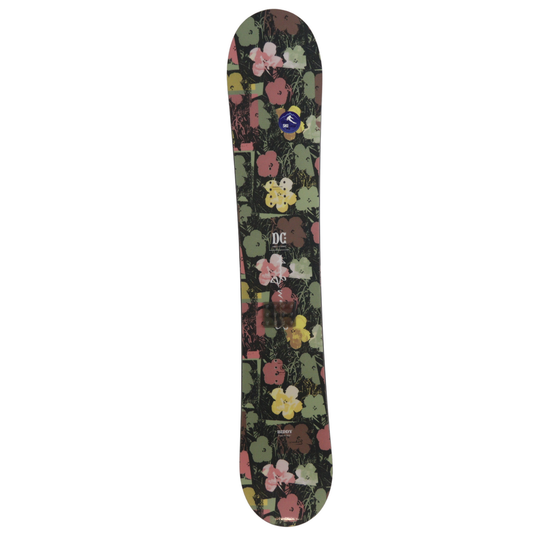 DC Andy Warhol Biddy Snowboard 2024- USED SNOWBOARDS DC 148cm