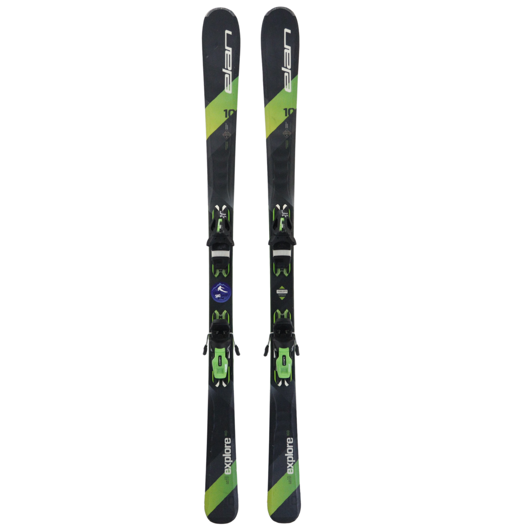 Elan Explore 10 160cm + Elan EL 10 Bindings | 2018 USED USED SKIS Elan