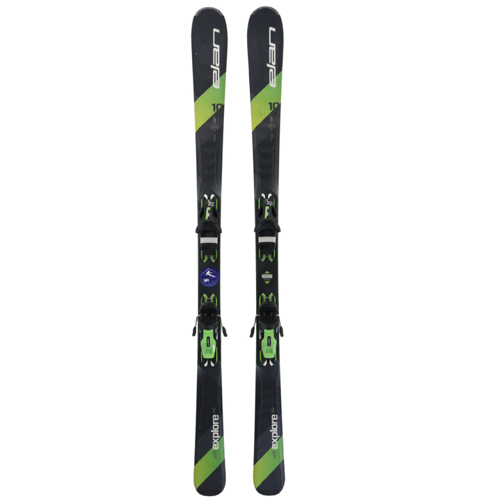 Elan Explore 10 160cm + Elan EL 10 Bindings | 2018 USED USED SKIS Elan