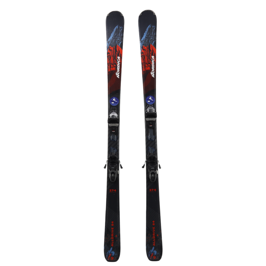 Nordica Alldrive 84 2022 + Marker TP2 Demo bindings - USED SKIS Nordica 136cm  