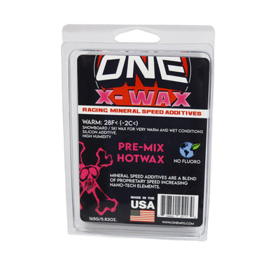 One MFG X-Wax Pre-Mix Warm 165g SKI & SNOWBOARD WAX OneBall Warm  