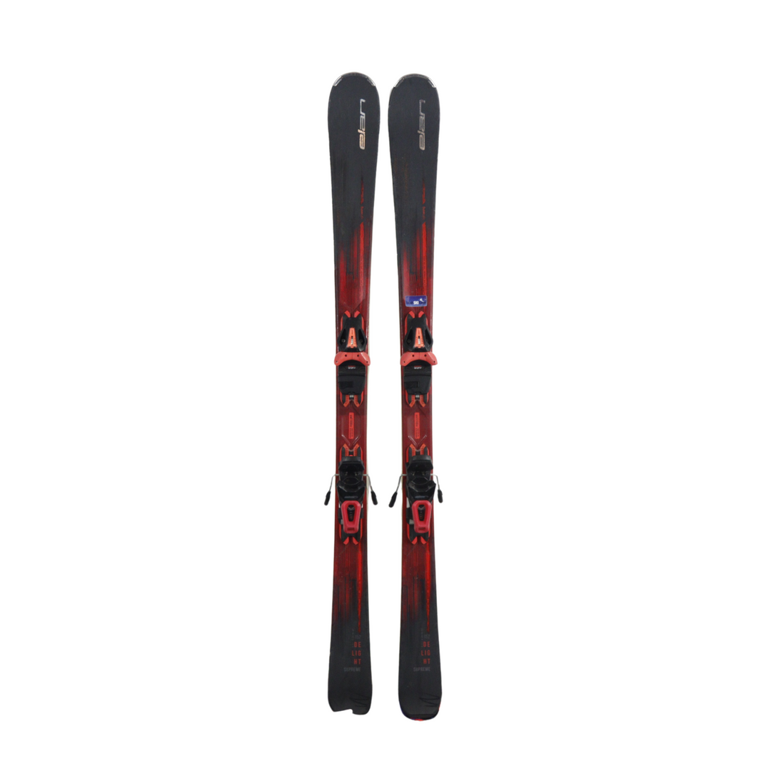Elan Delight Supreme 152cm+ ELW 10 Demo Bindings- USED SKIS Elan 152cm Pink