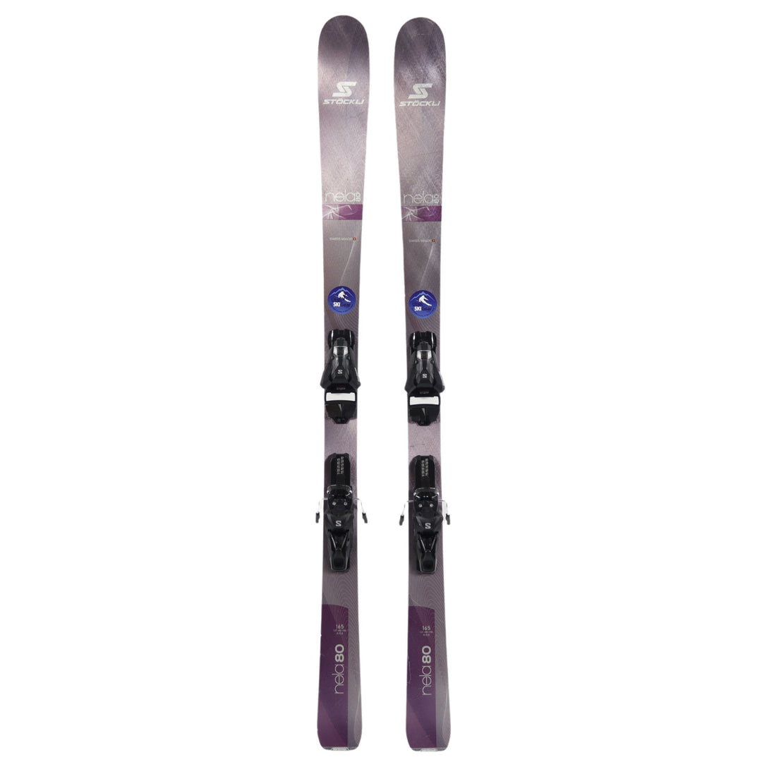 Stockli Nela 80 (2023) + Salomon Demo Bindings - USED USED SKIS Stockli 149cm