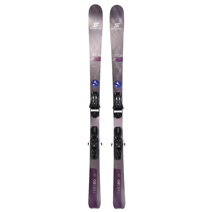 Stockli Nela 80 (2023) + Salomon Demo Bindings - USED USED SKIS Stockli 149cm