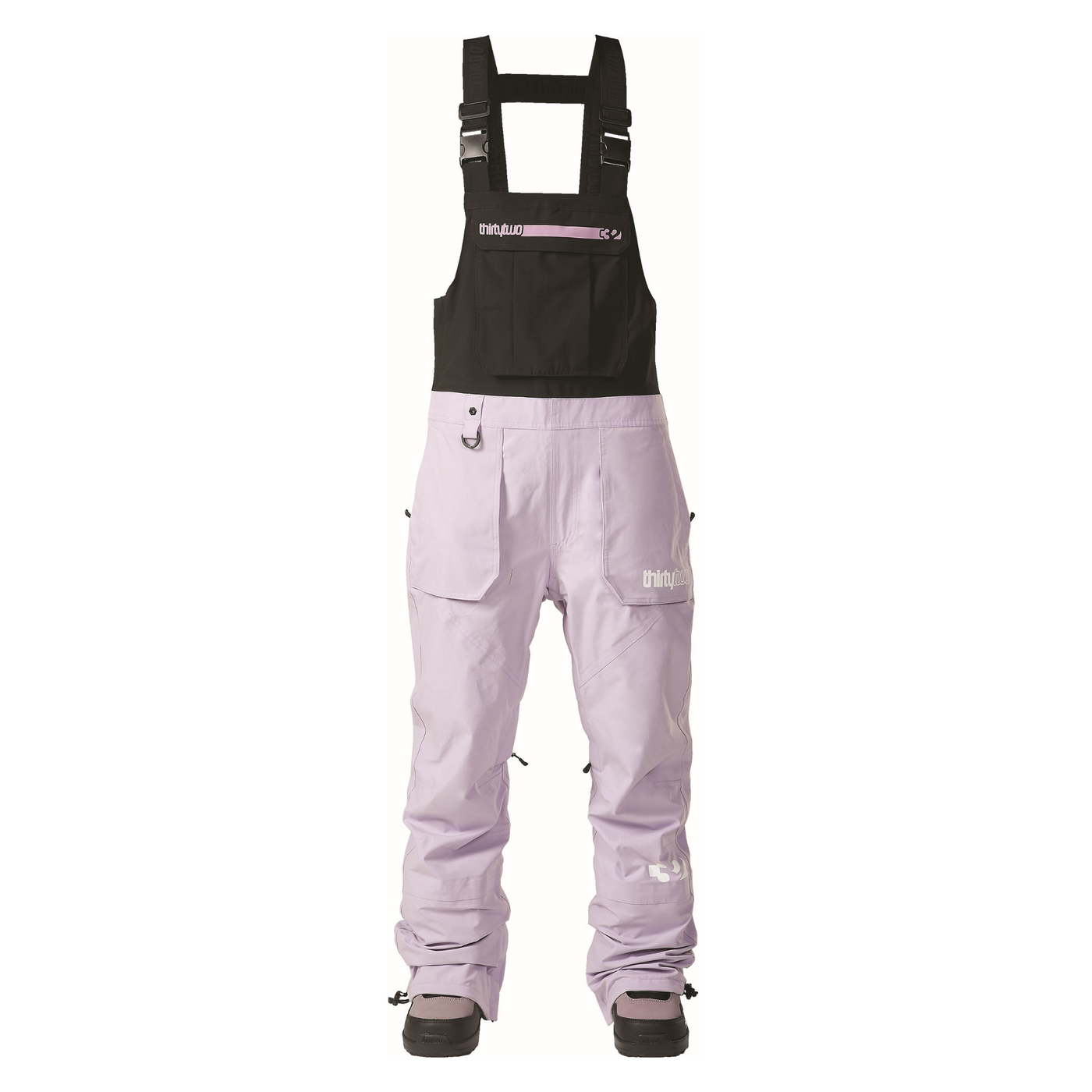 ThirtyTwo Women's Basement Bib APPAREL ThirtyTwo LAVENDER S 