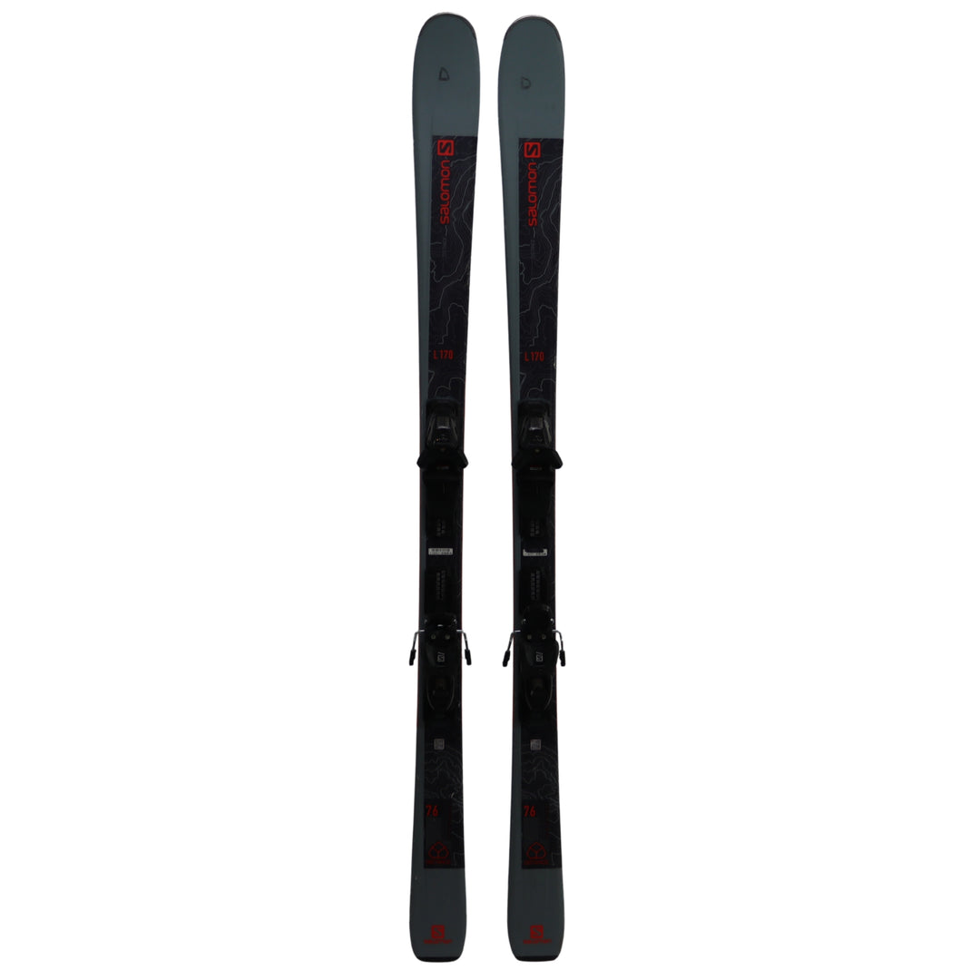 2023 Salomon Distance 76 + Salomon M10 Demo Bindings 2023 Salomon Distance 76 + Salomon M10 Demo Bindings