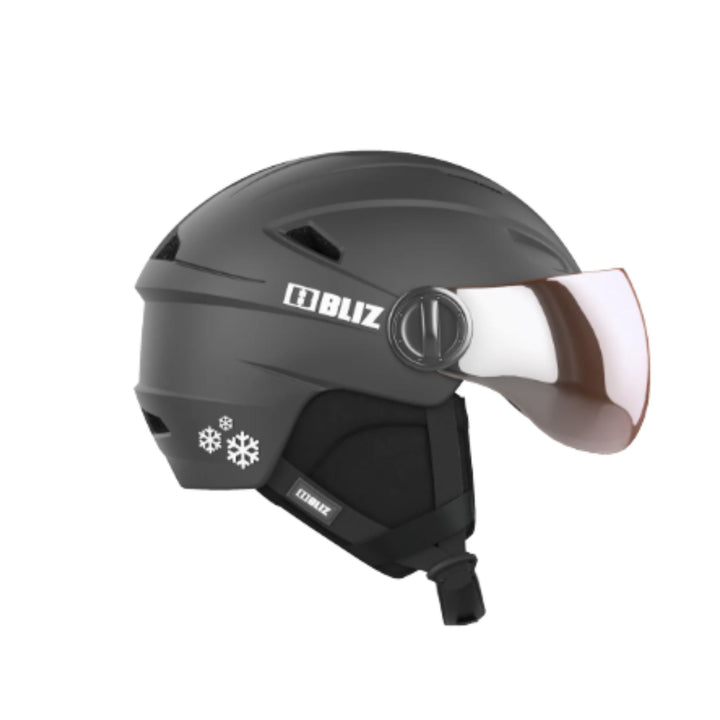 Bliz Jet Visor Jr Helmet HELMETS Bliz Black XS (48-52cm)