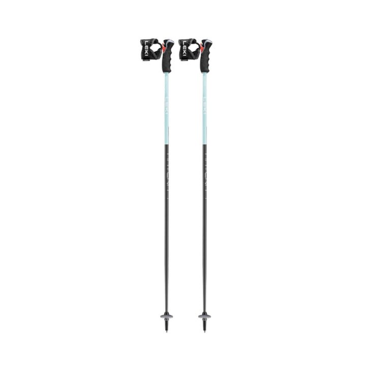 Leki Artena Airfoil 3D Ski Poles - 2025 SKI POLES Leki Black/Mint 105cm