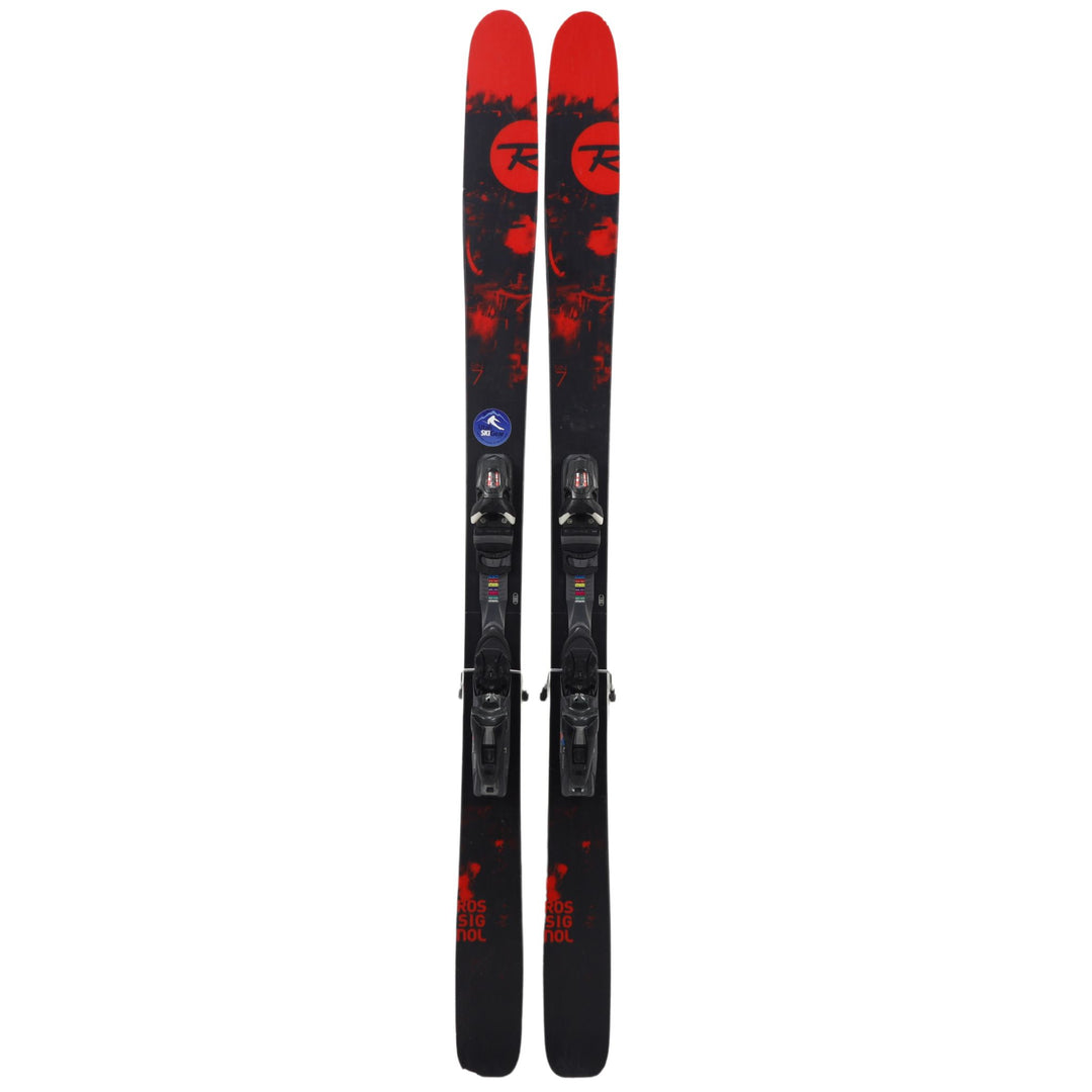 Rossignol Sin 7 Skis + Axium 120 Binding 2014 - USED SKIS Rossignol 180cm