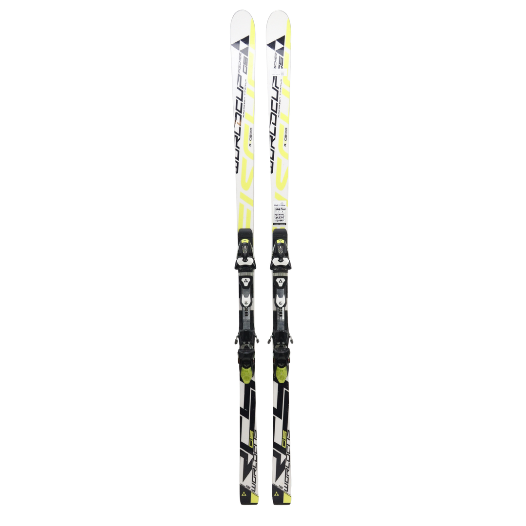 Fischer RC4 World Cup GS 195cm + M-Rail + Z17 Bindings - Used USED SKIS Fischer