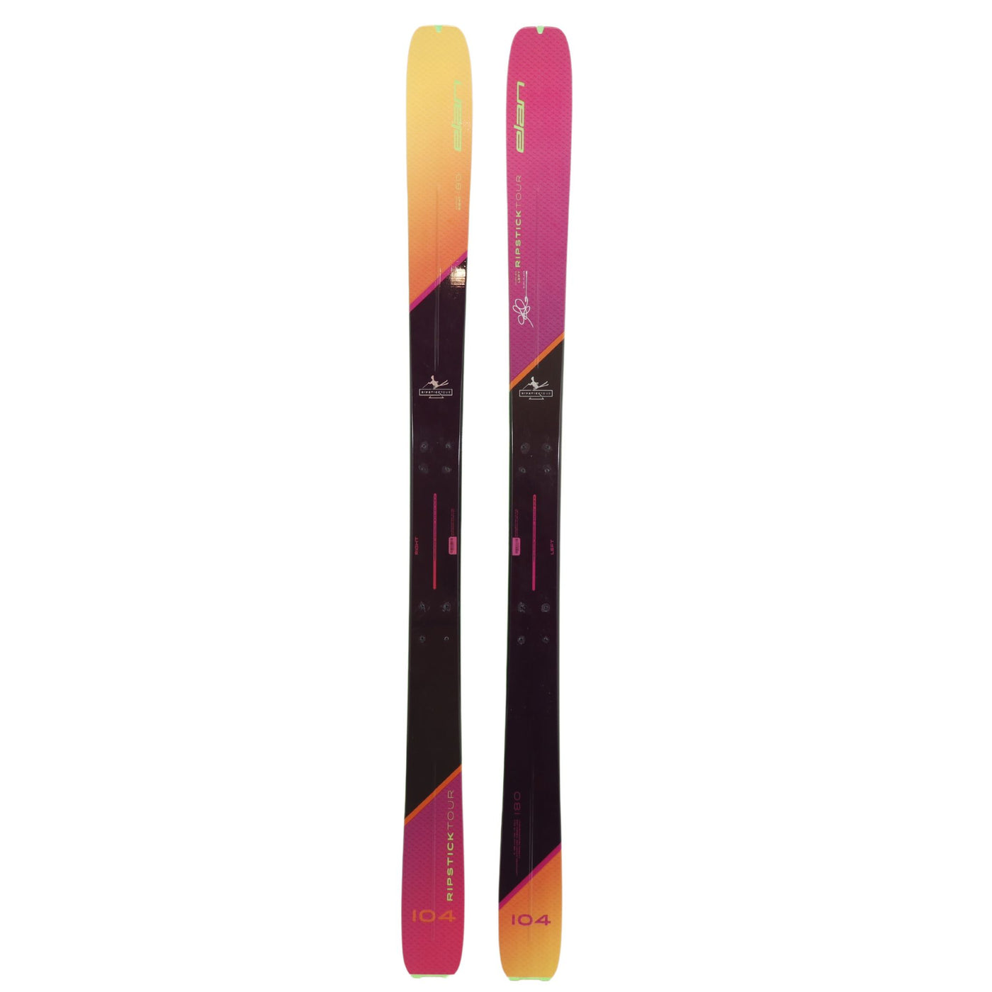 180cm Elan Glen Plake Ripstick Tour 104 Freeride Touring Skis | NEW- Mounted Once SKIS Elan 180cm  
